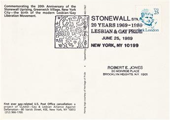 DESIGNER UNKNOWN I [PINK TRIANGLE] New York 1969 Stonewall 1989.